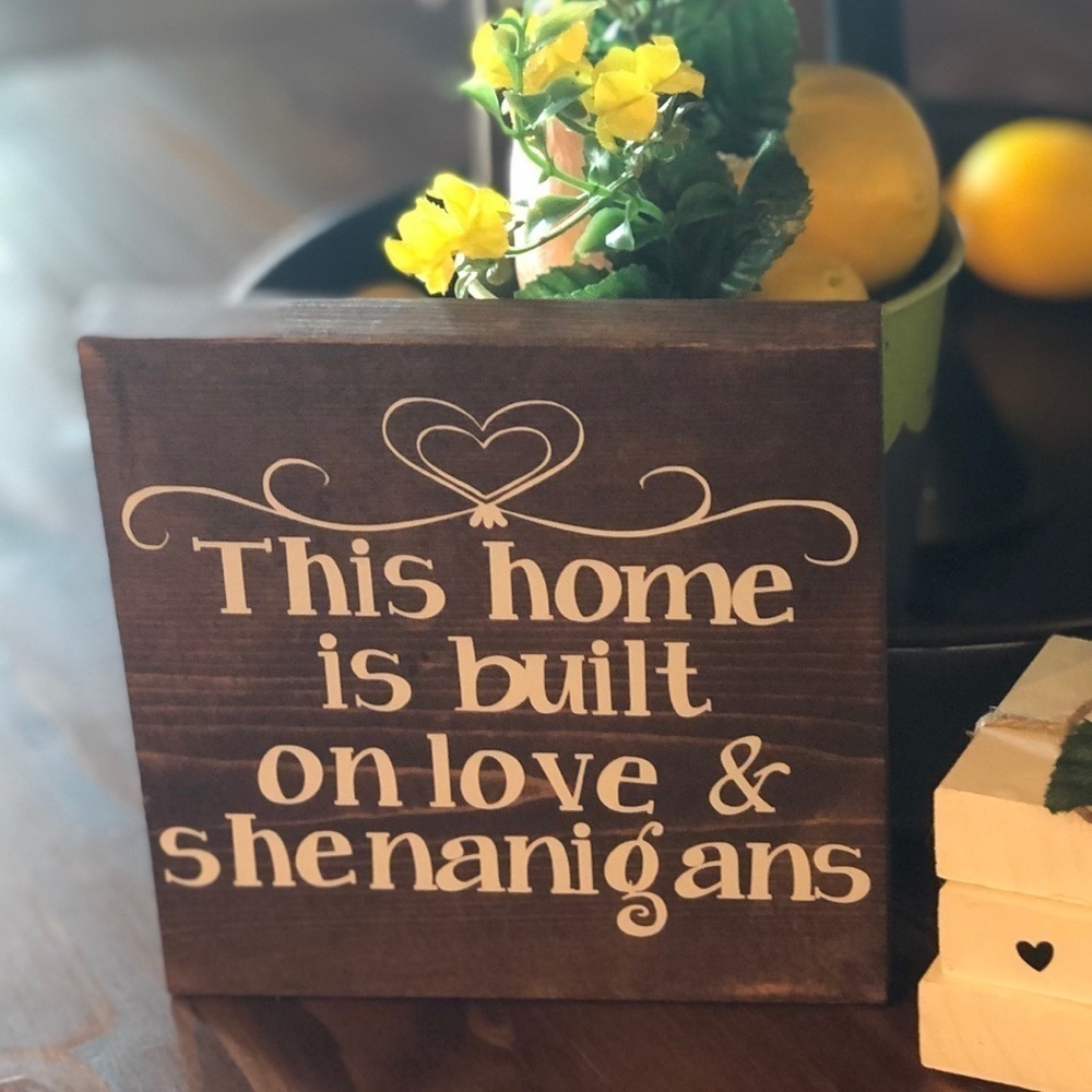 HANDMADE Shenanigans Sign - Picture 3 of 3